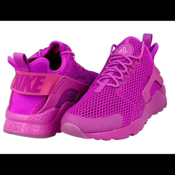 pink and purple huaraches